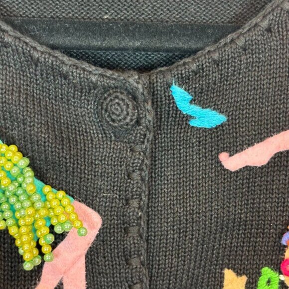 Michael Simon fashionista's through the decade Women's Cotton Cardigan Size XL - Picture 9 of 16